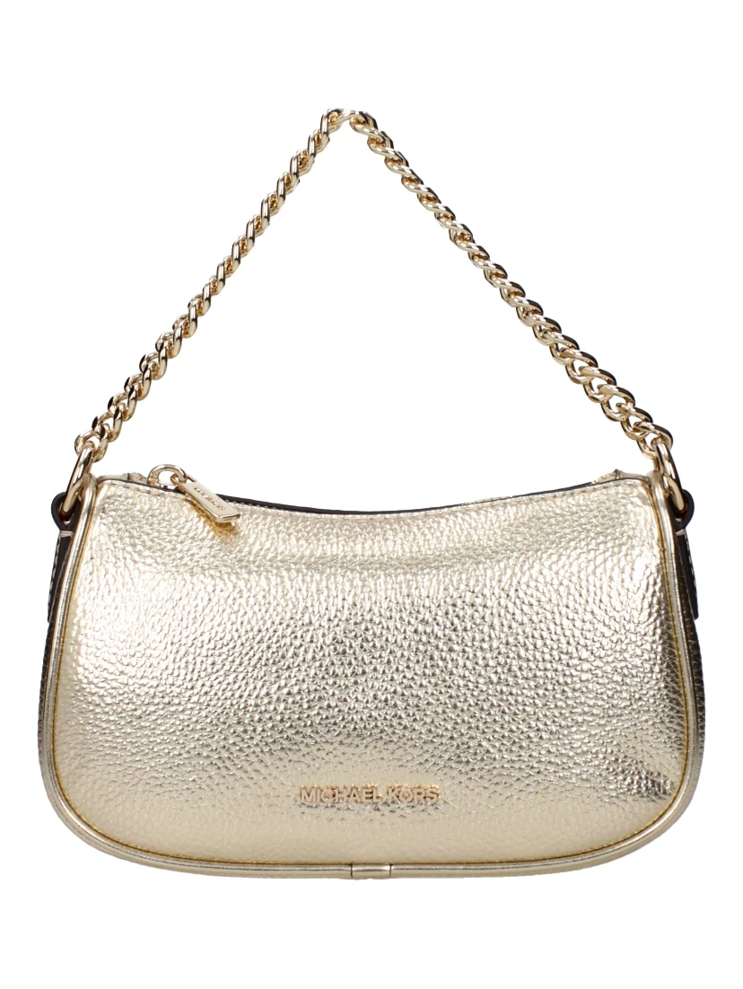 Gold Leather Handbag