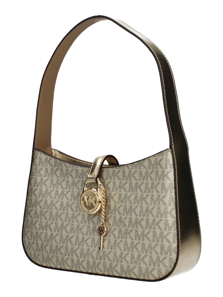 Gold Fabric Handbag alternative