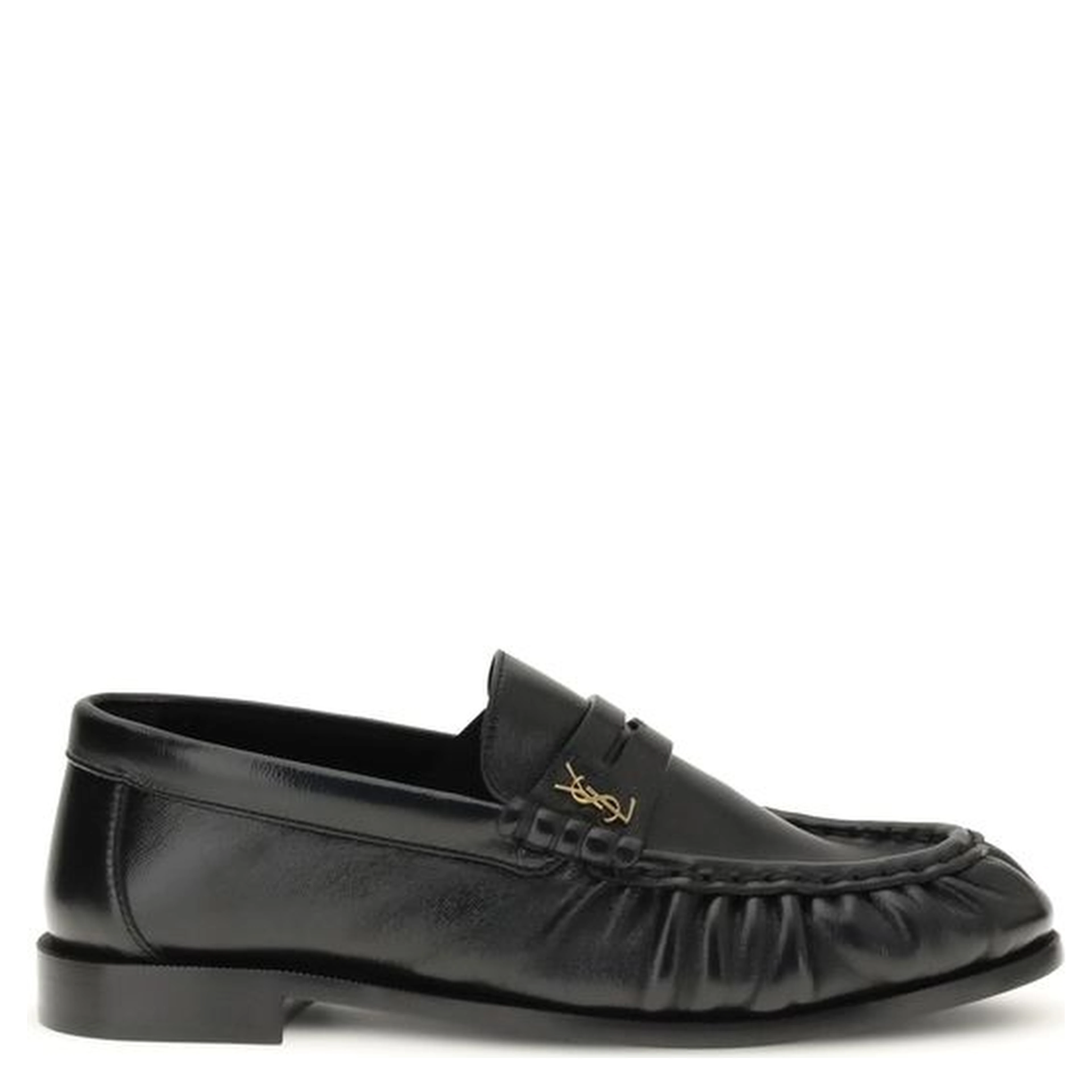 Black Lamb Ovis Aries Aries Slip-On Loafers