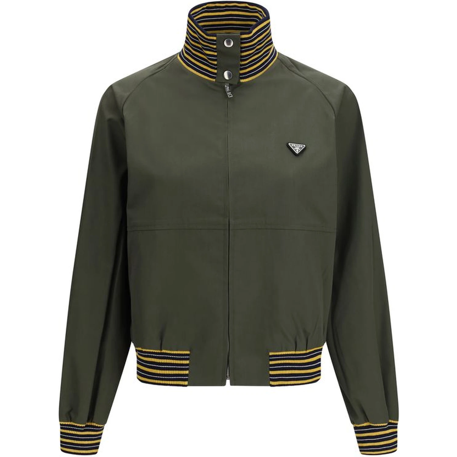 Bicolor Polyester Bomber