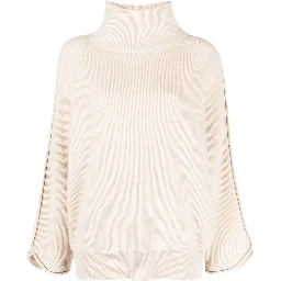 Beige Cashmere Sweater