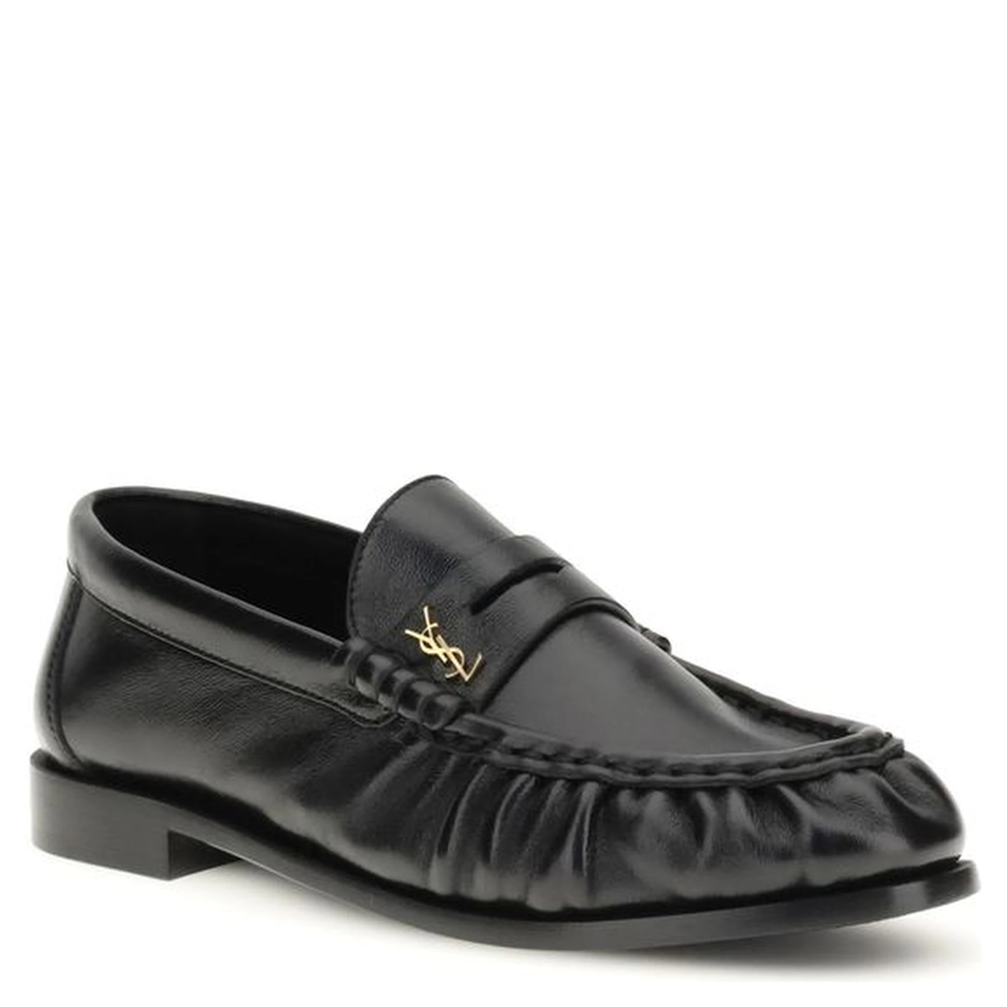Black Lamb Ovis Aries Aries Slip-On Loafers