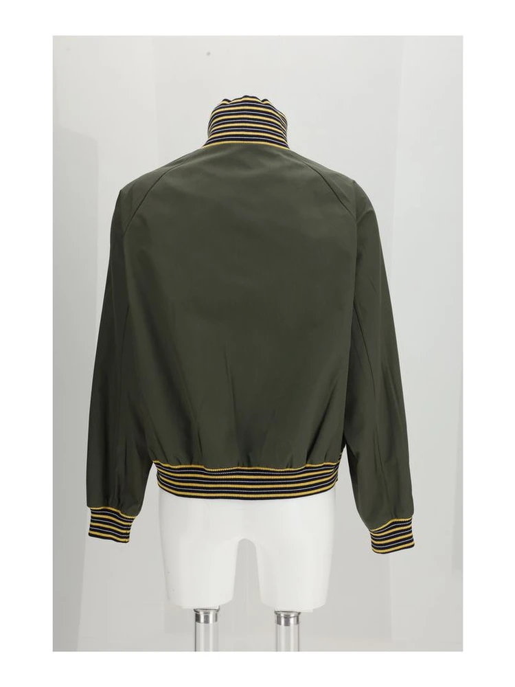 Bicolor Polyester Bomber alternative