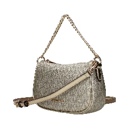 Gold Fabric Handbag