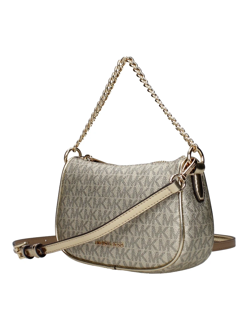 Gold Fabric Handbag