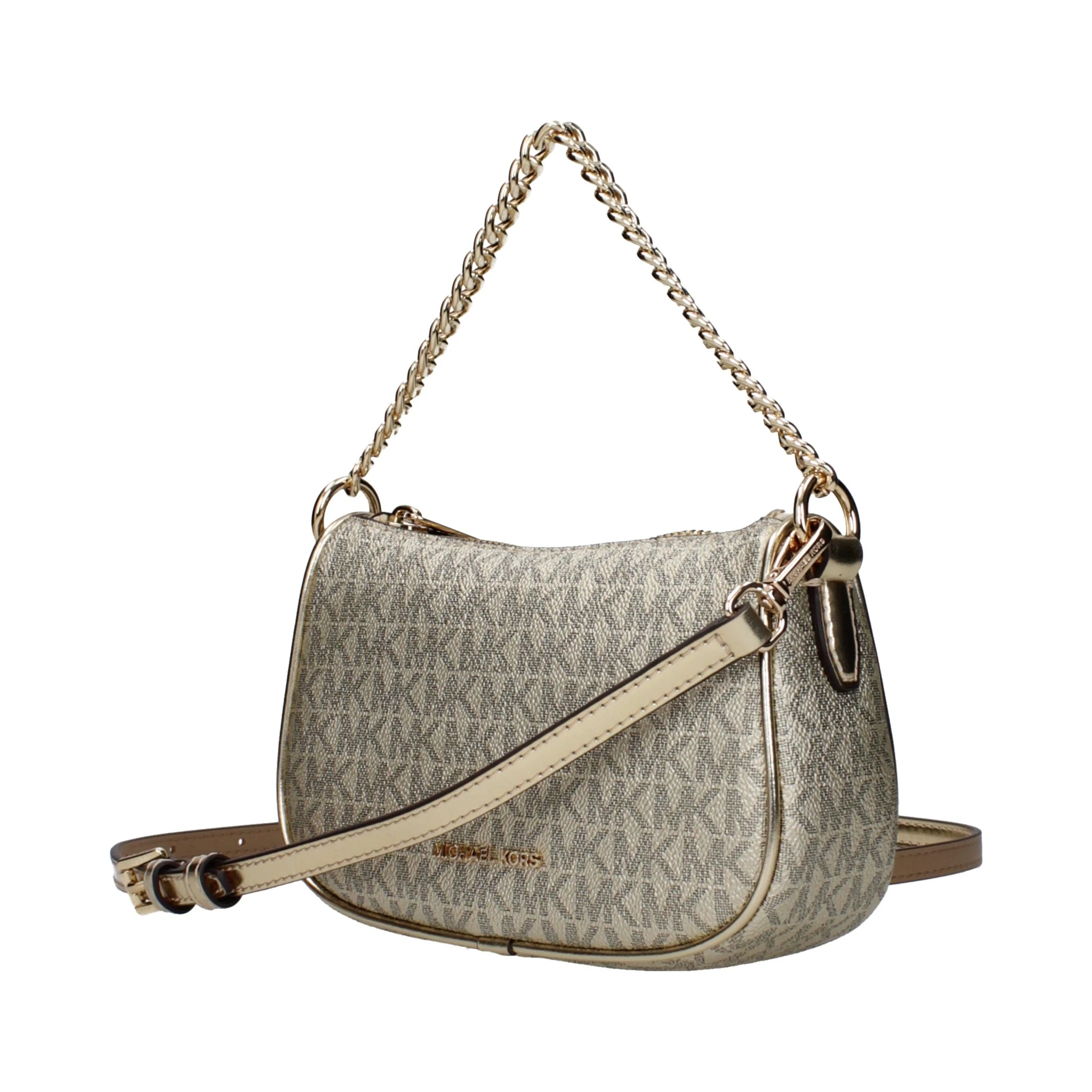 Gold Fabric Handbag