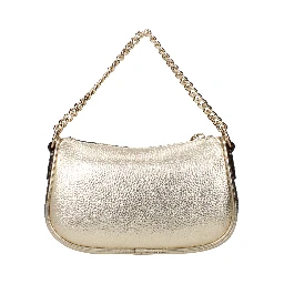 Gold Leather Handbag