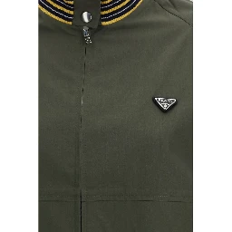 Bicolor Polyester Bomber