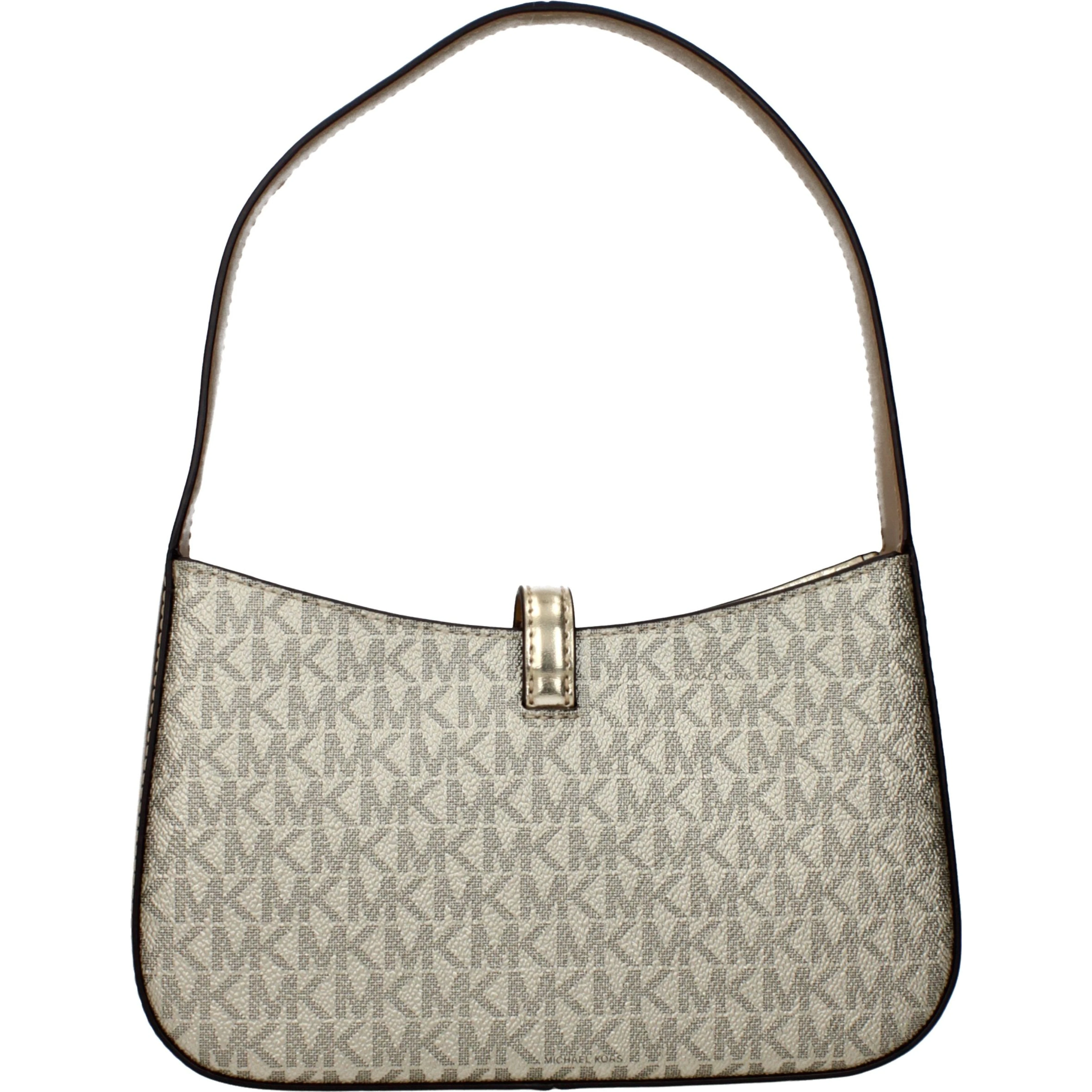 Gold Fabric Handbag