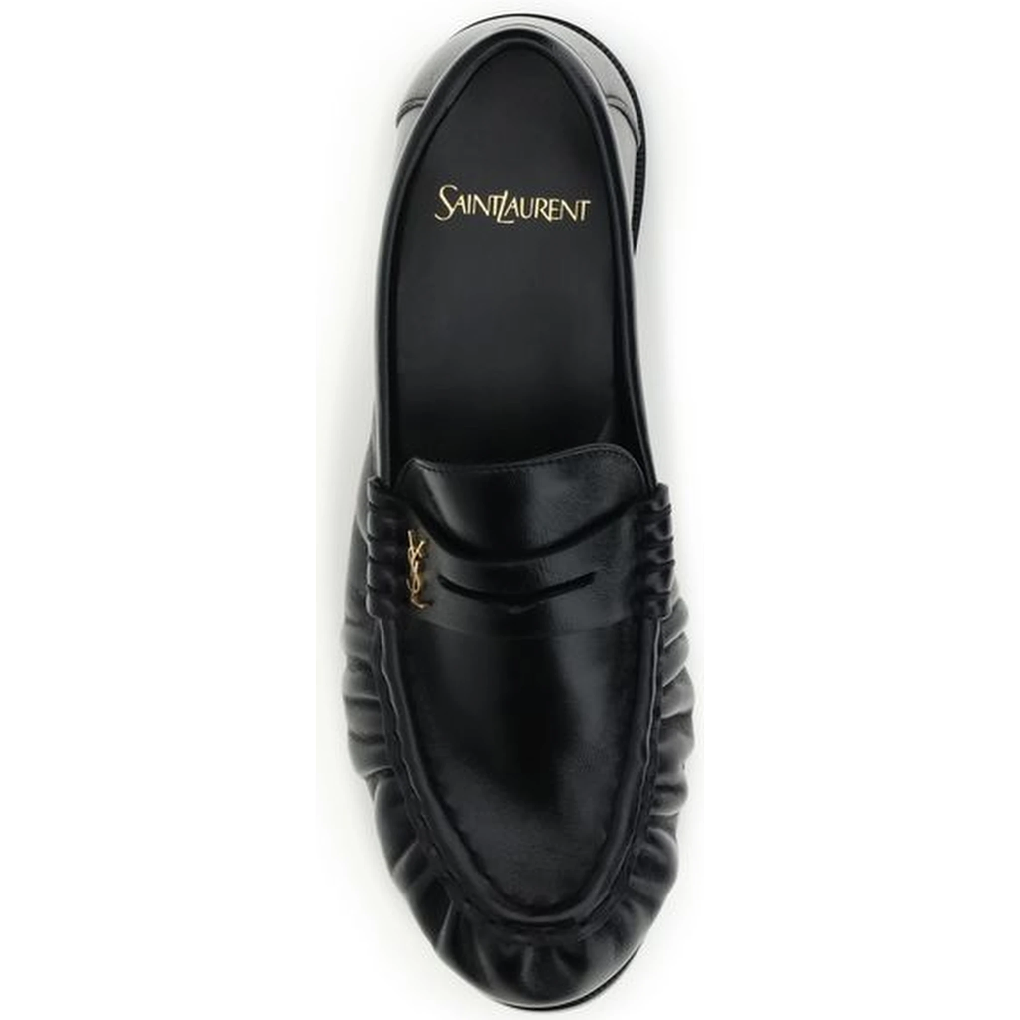 Black Lamb Ovis Aries Aries Slip-On Loafers