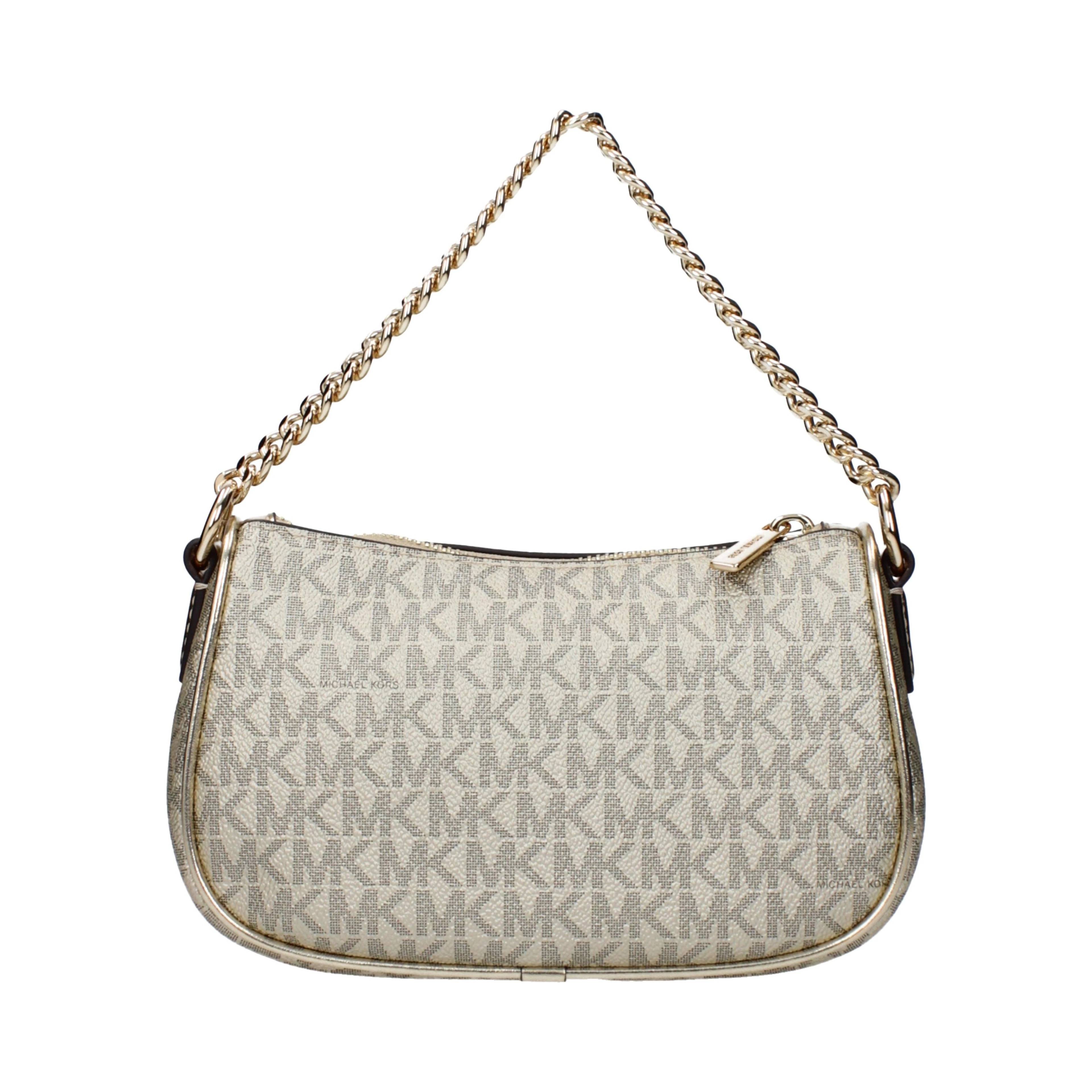 Gold Fabric Handbag