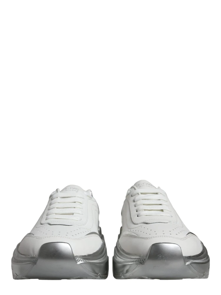 White Silver Daymaster Low Top Sneakers Shoes alternative