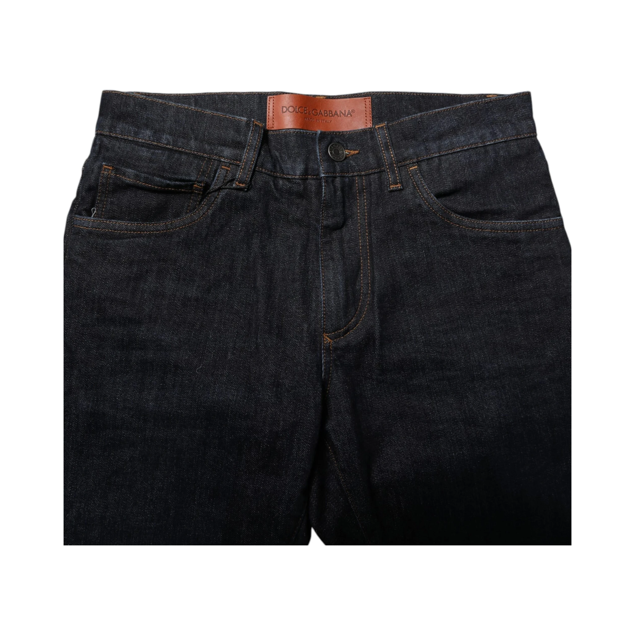 Black Cotton Skinny Denim Men Jeans