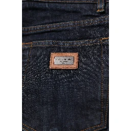 Black Cotton Skinny Denim Men Jeans