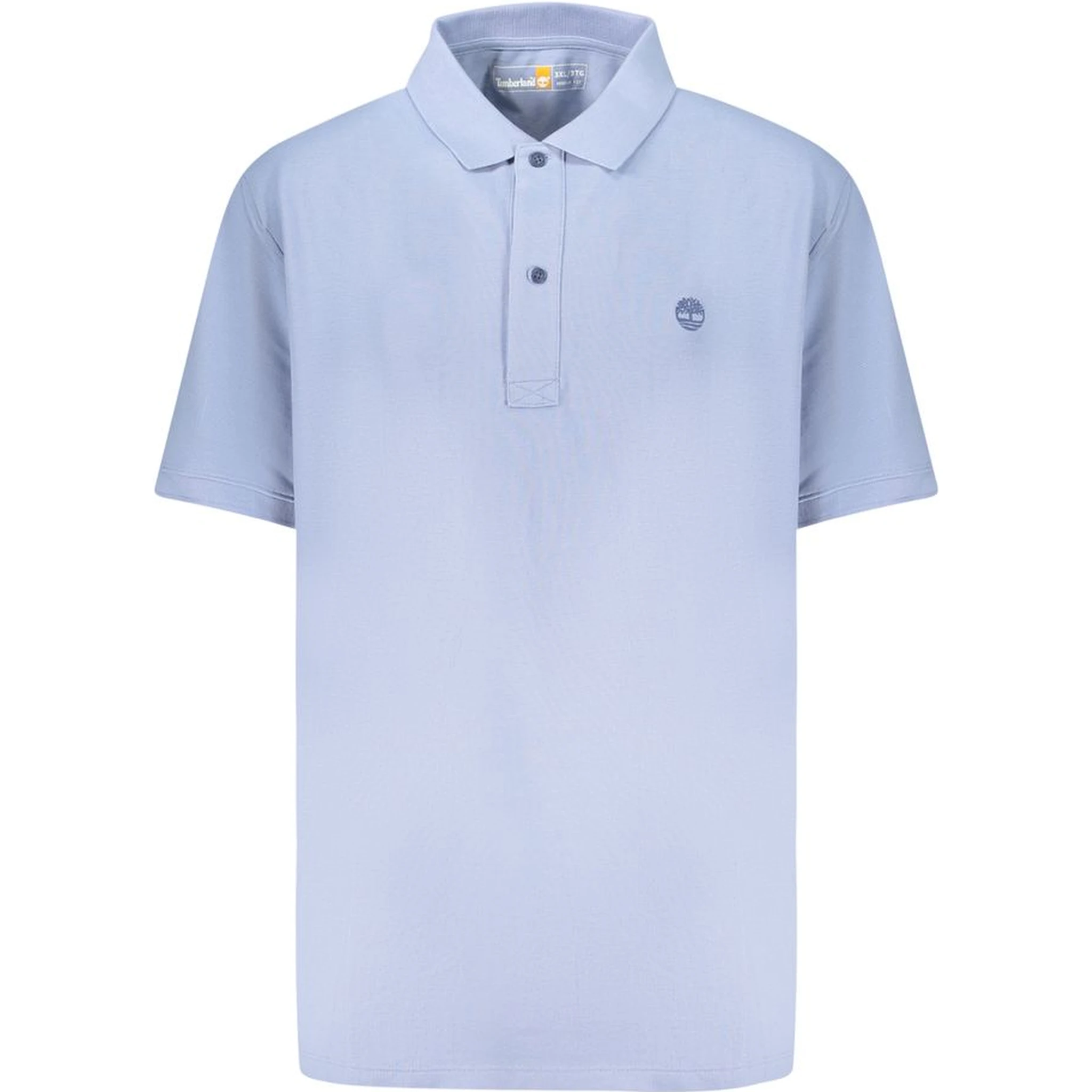 Azzurro Cotton Men Polo Shirt