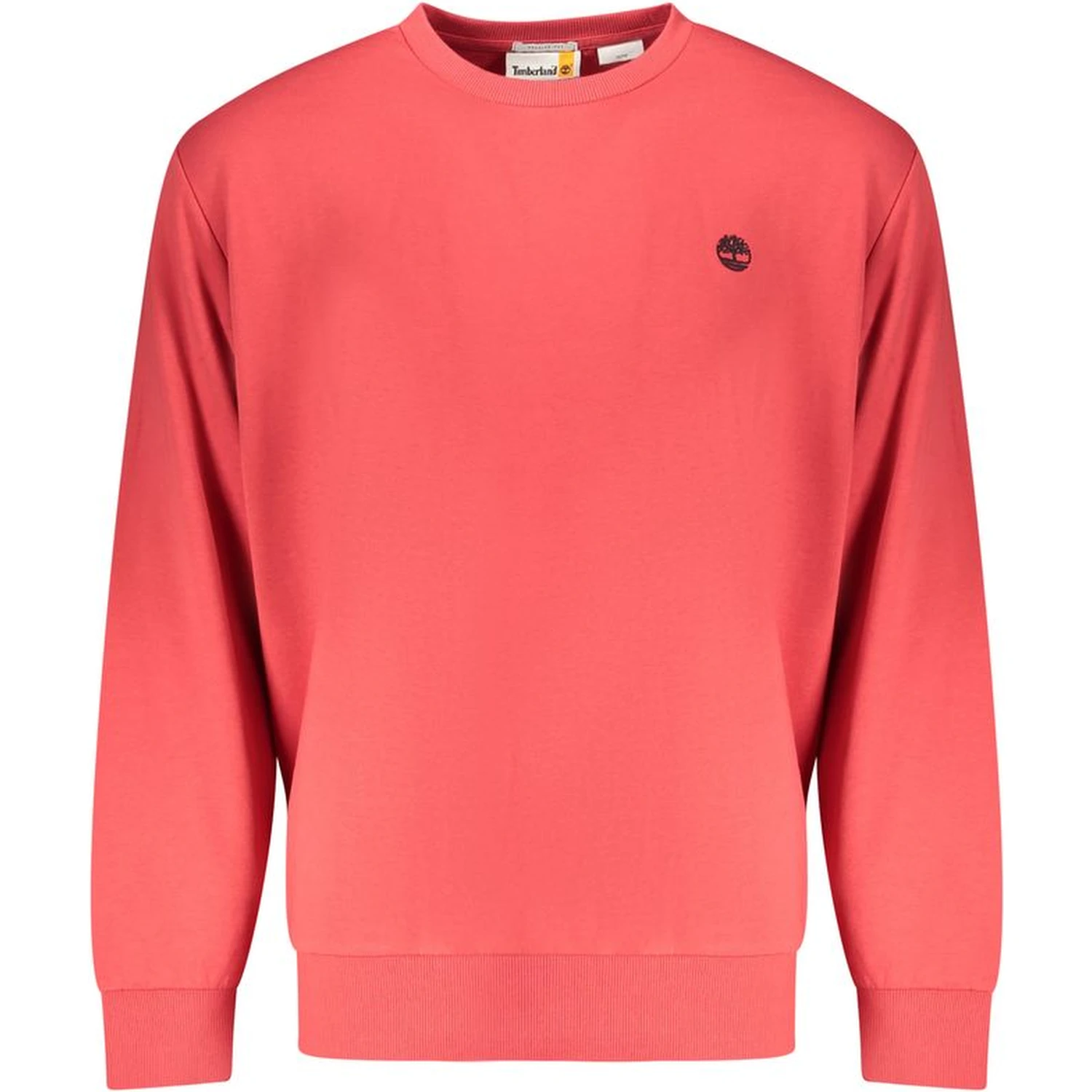 "Red Cotton Men Sweatshirt"