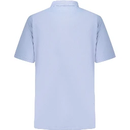 Azzurro Cotton Men Polo Shirt