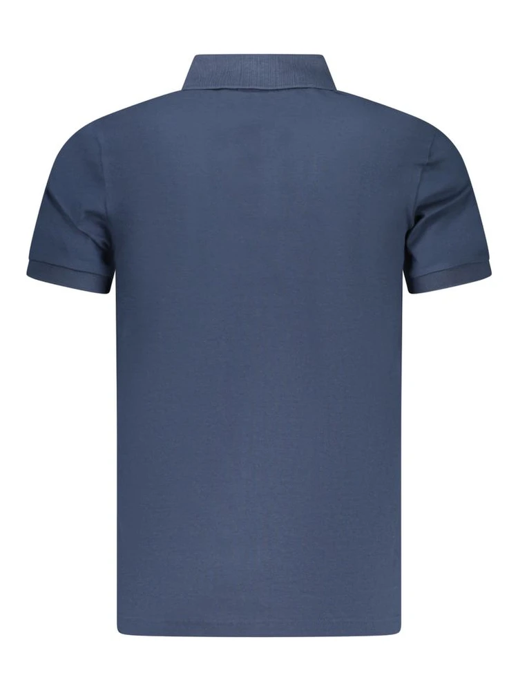 Blue Cotton Men Polo Shirt alternative
