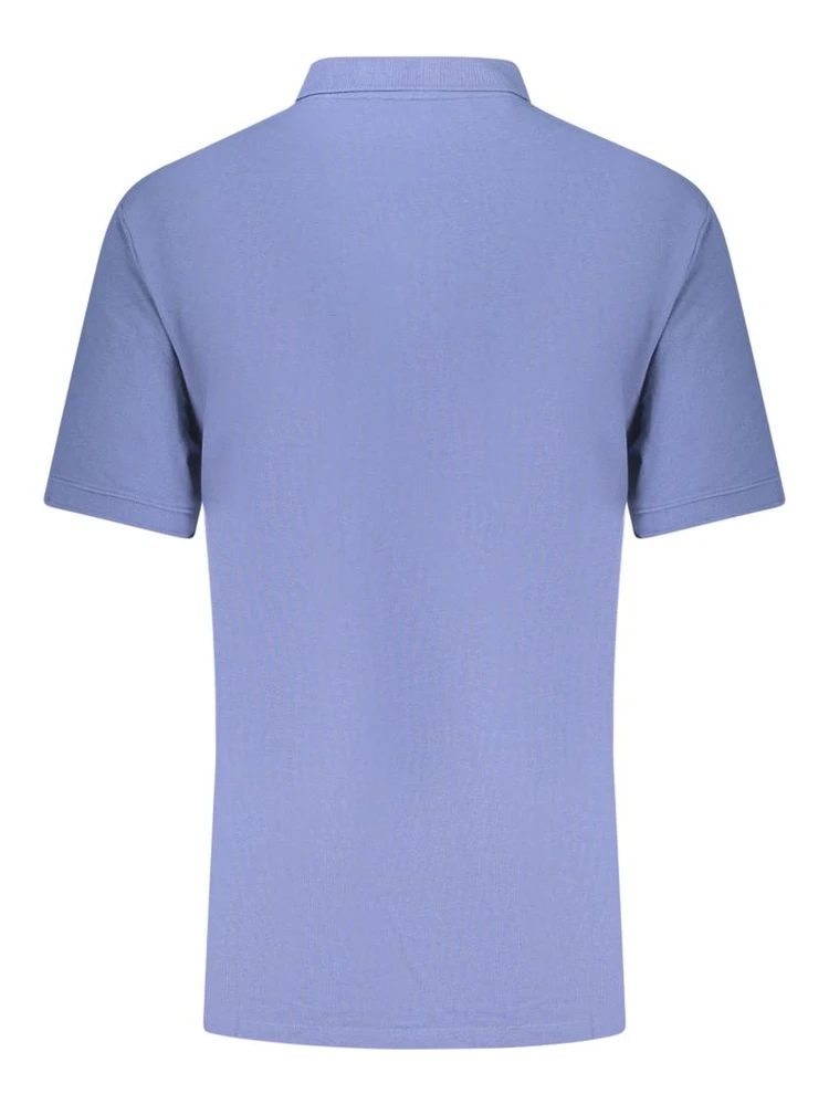Blue Cotton Men Polo alternative