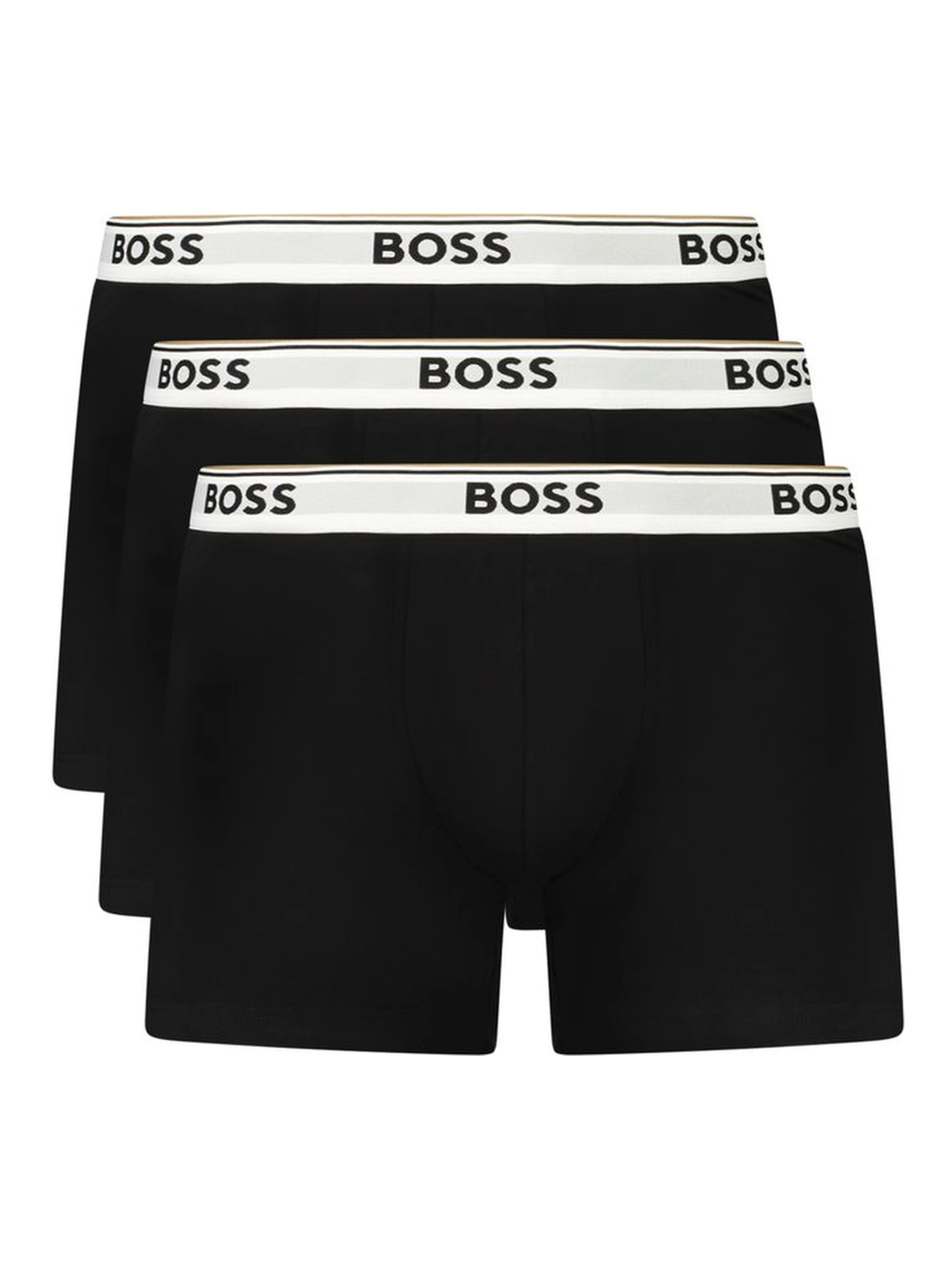 Black Cotton Men Boxer