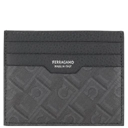 Gray Calf Leather Bos Taurus Wallet