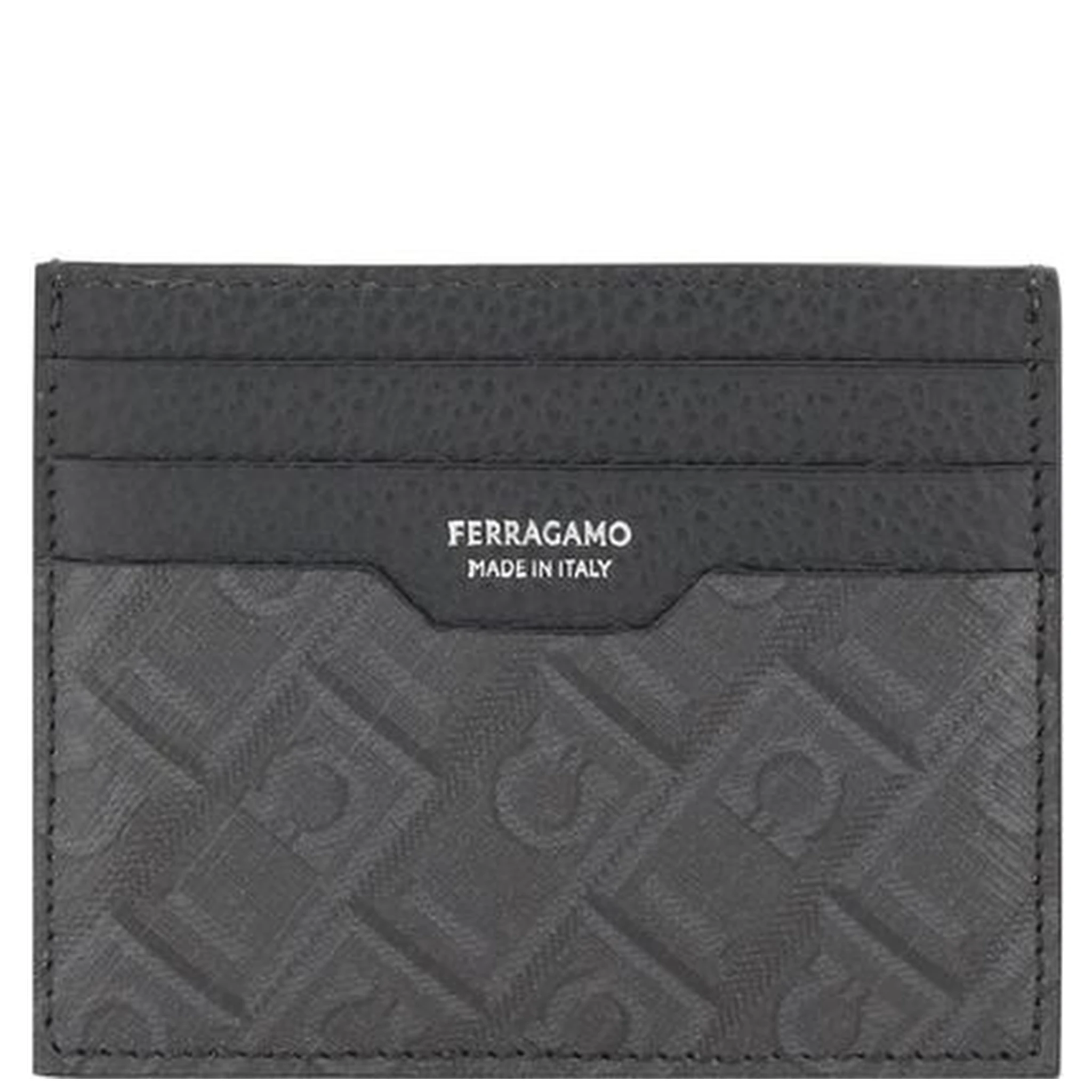 Gray Calf Leather Bos Taurus Wallet