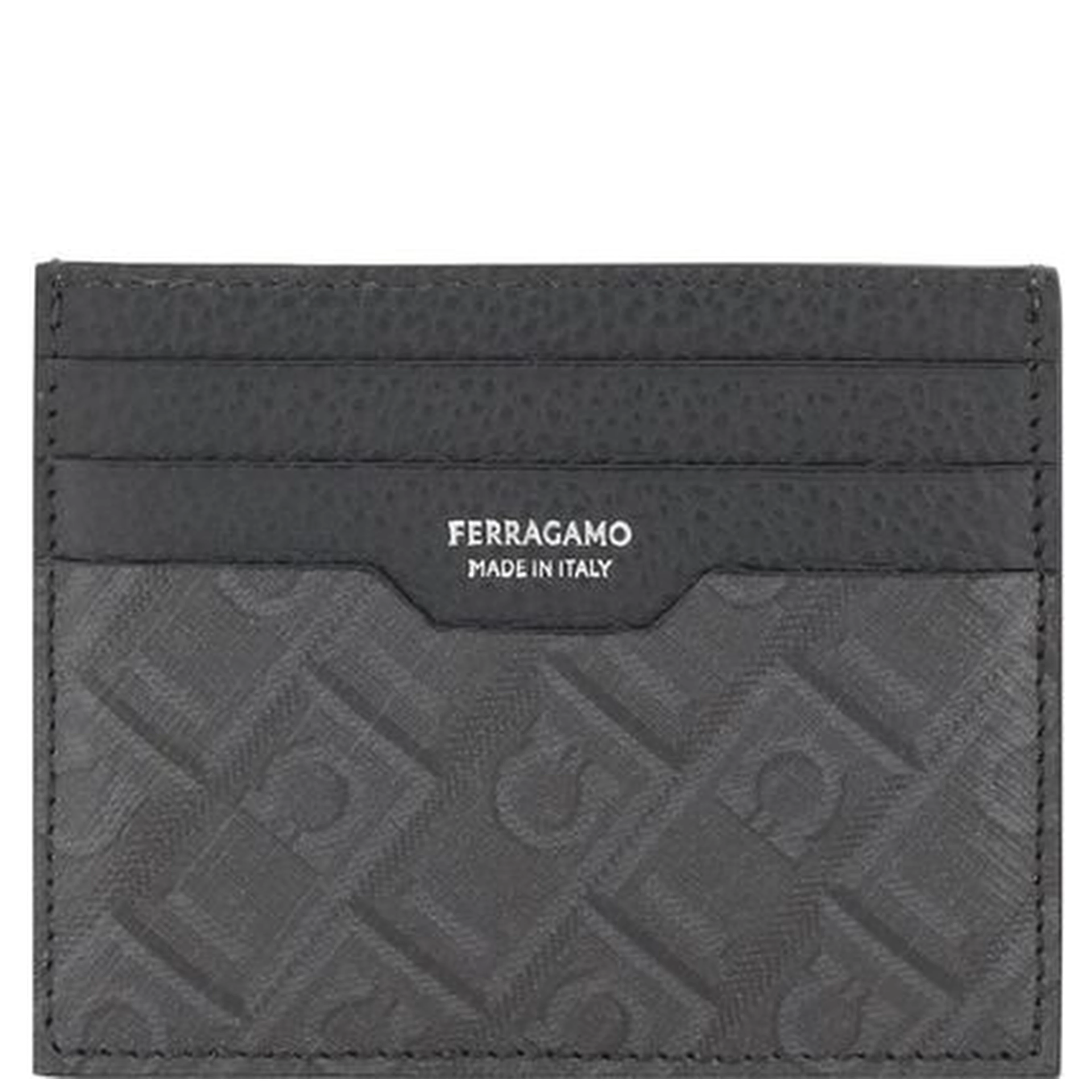 Gray Calf Leather Bos Taurus Wallet