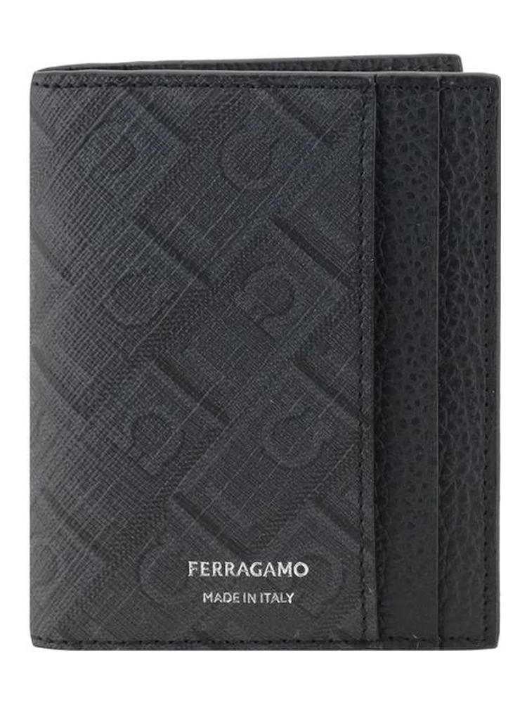 Black Calf Leather Bos Taurus Wallet