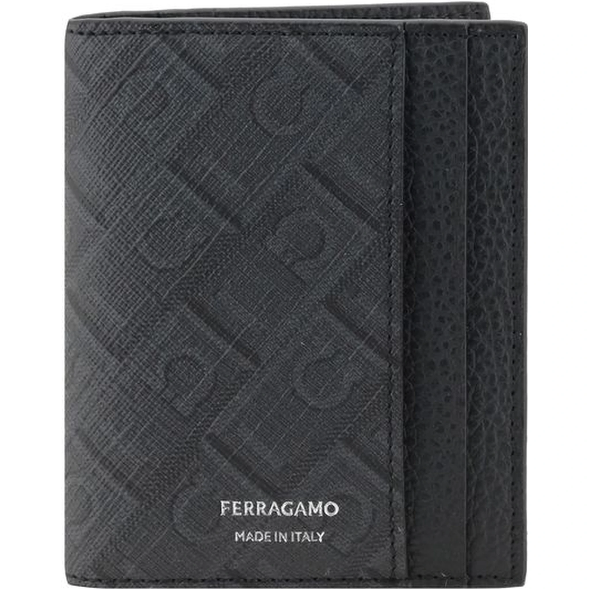 Black Calf Leather Bos Taurus Wallet