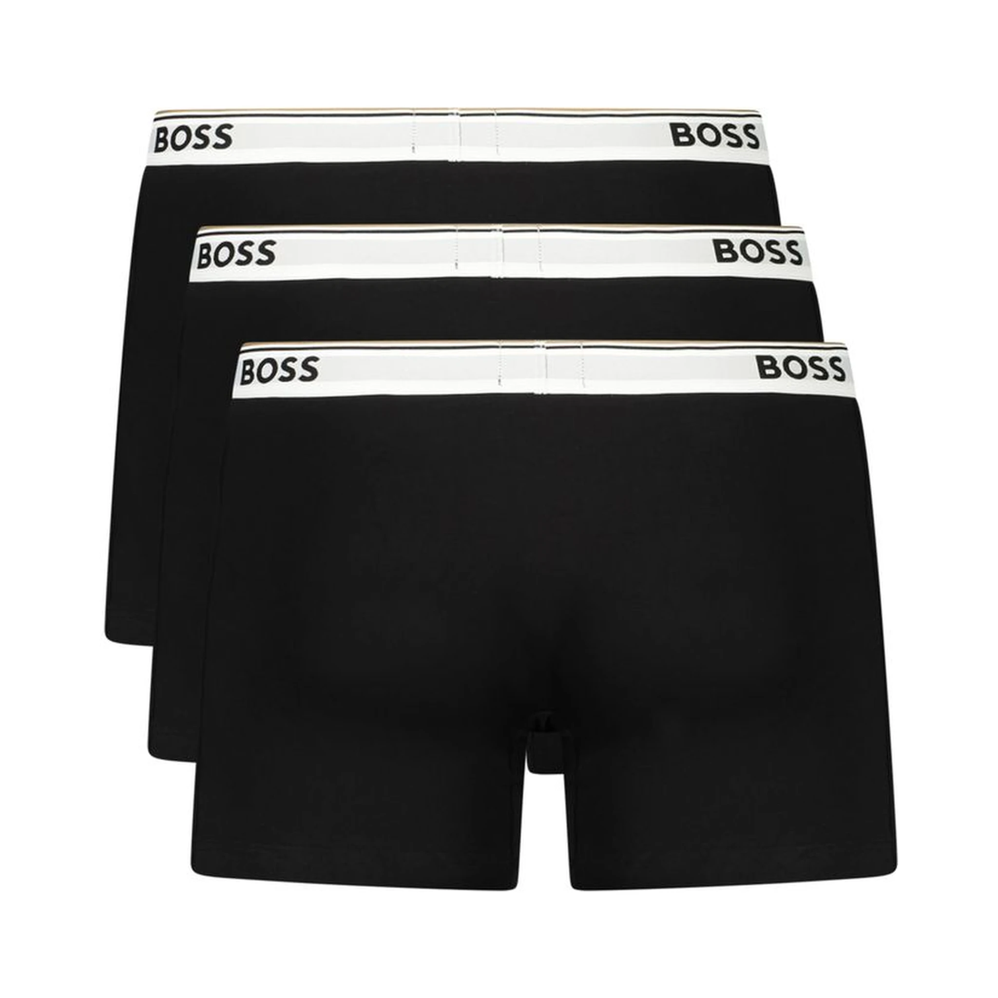 Black Cotton Men Boxer