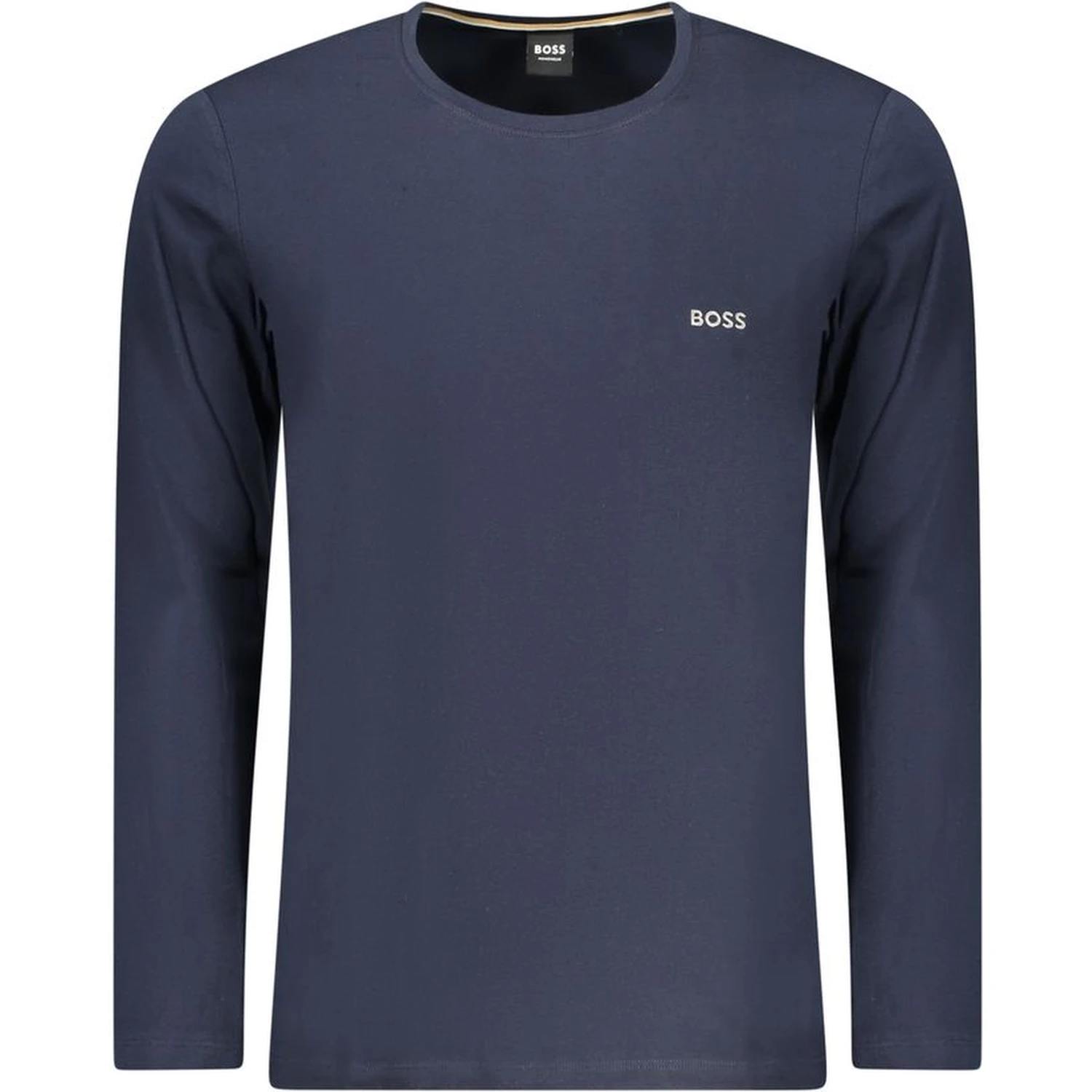 Blue Cotton Men's T-Shirt