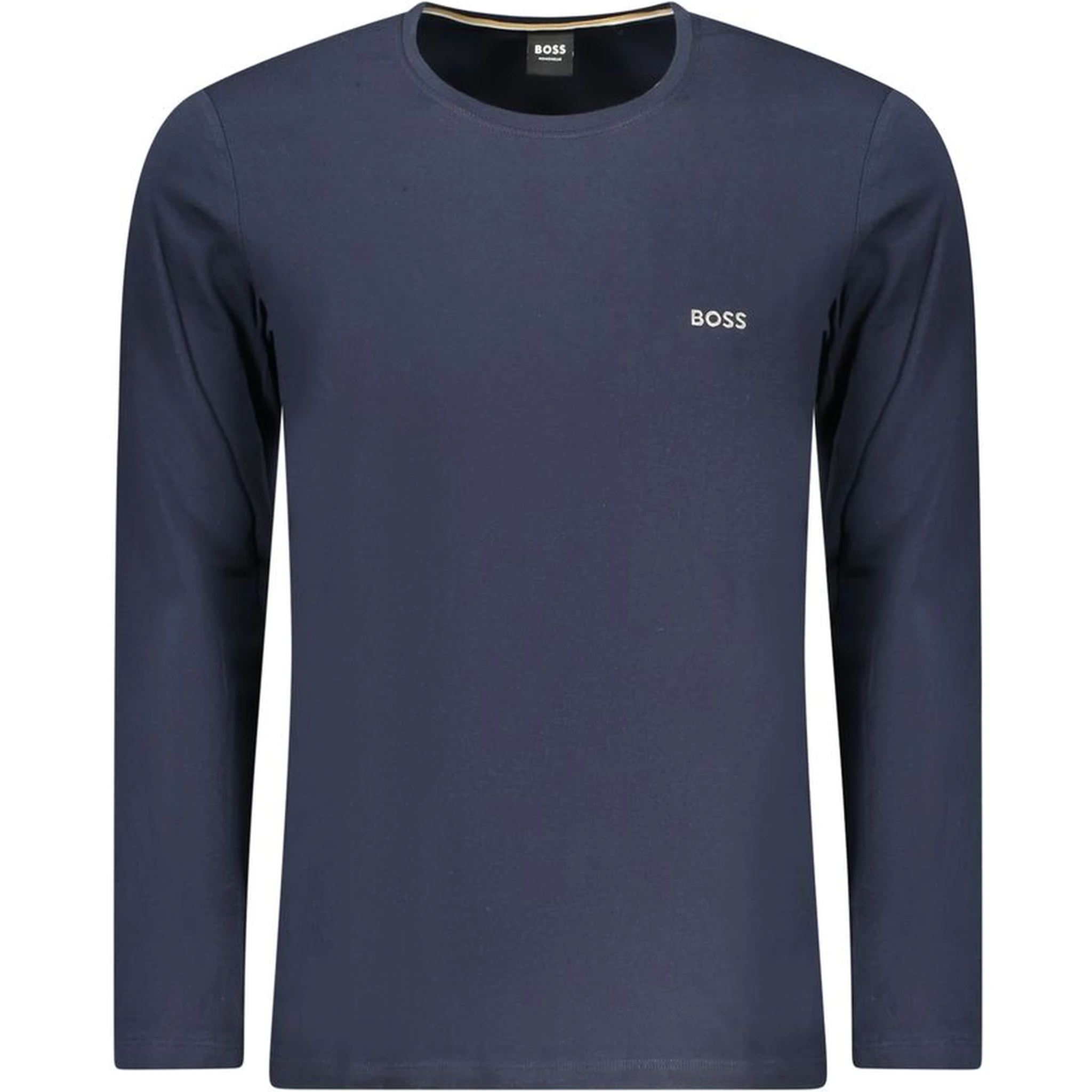 Blue Cotton Men's T-Shirt