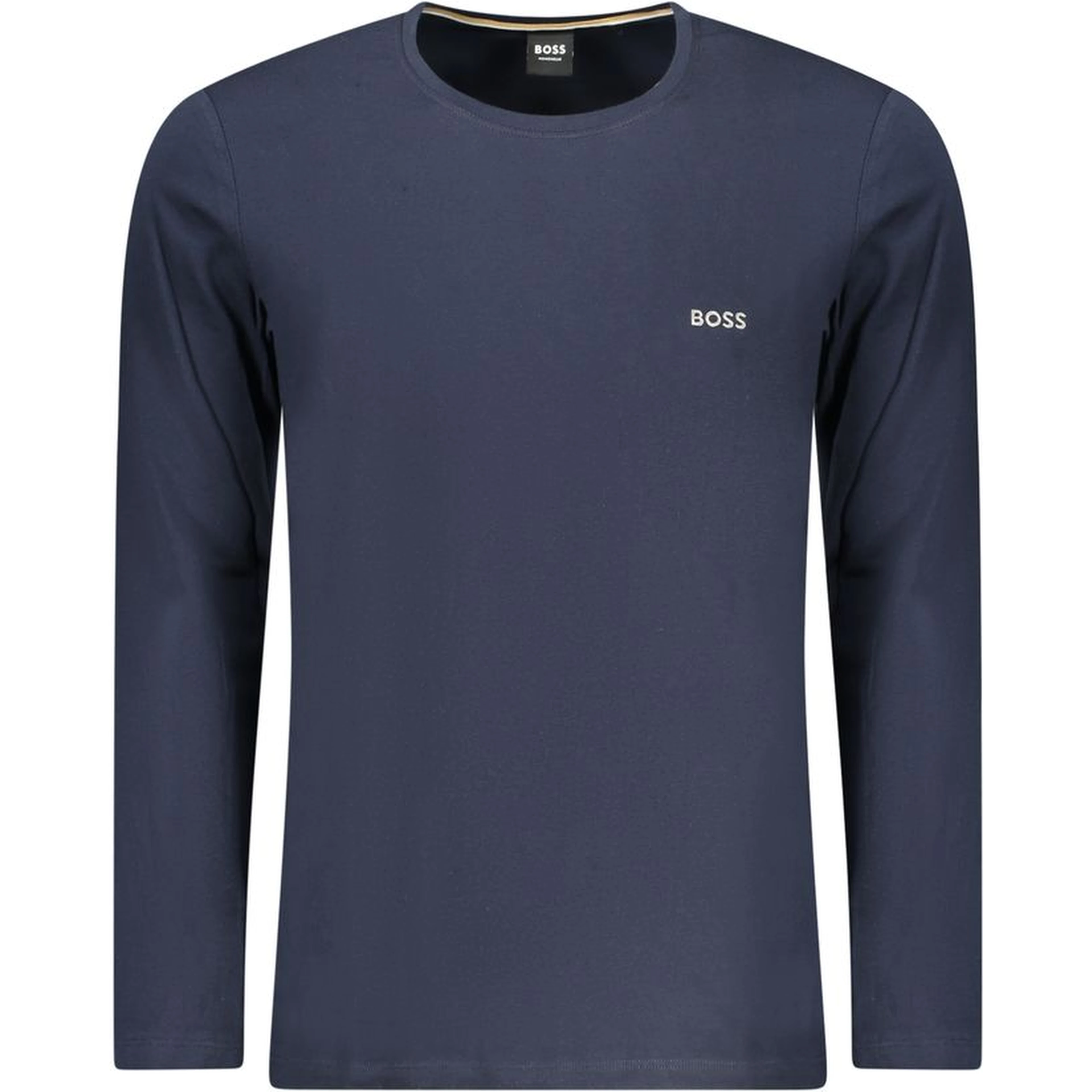 Blue Cotton Men's T-Shirt