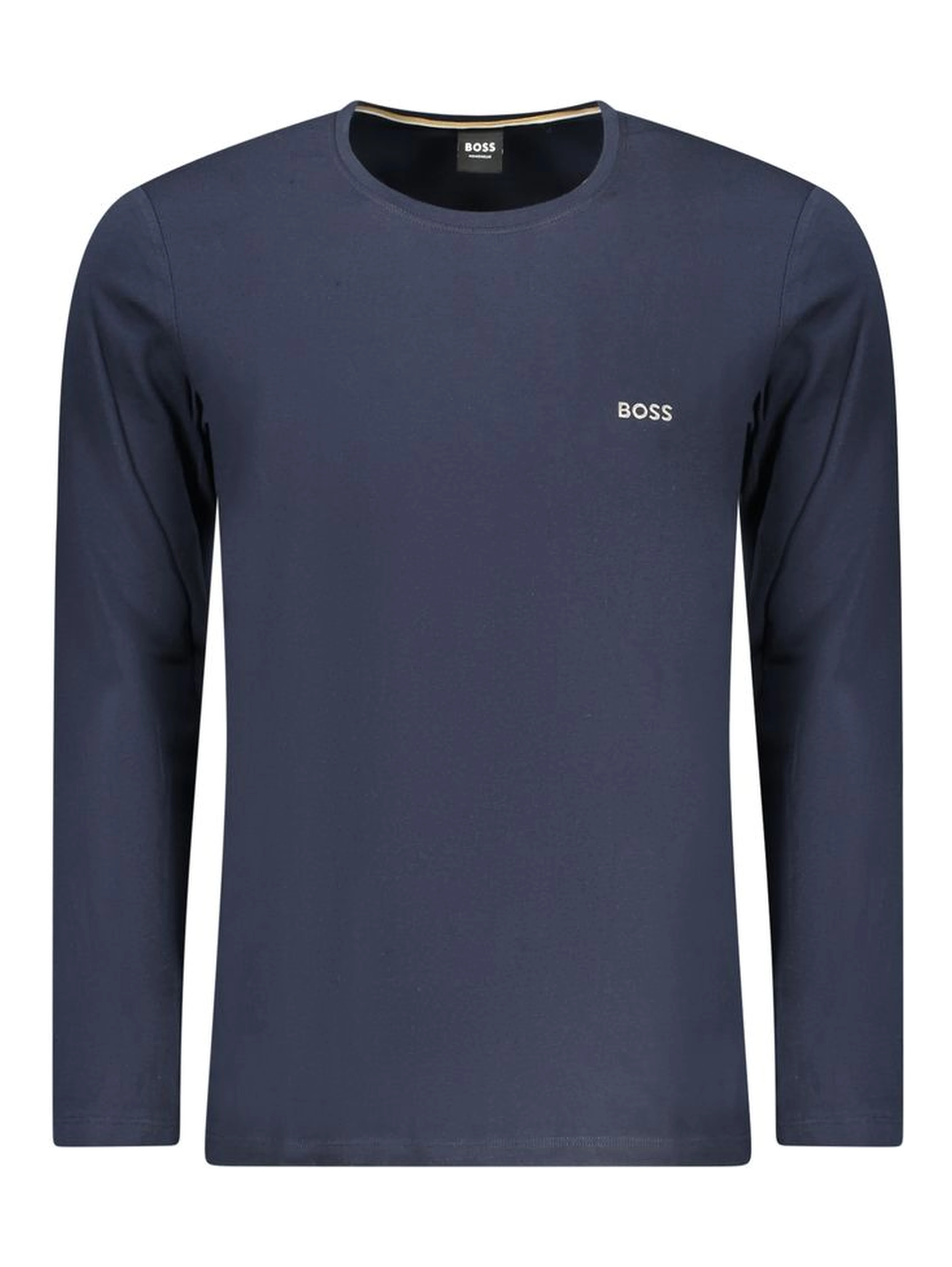 Blue Cotton Men's T-Shirt