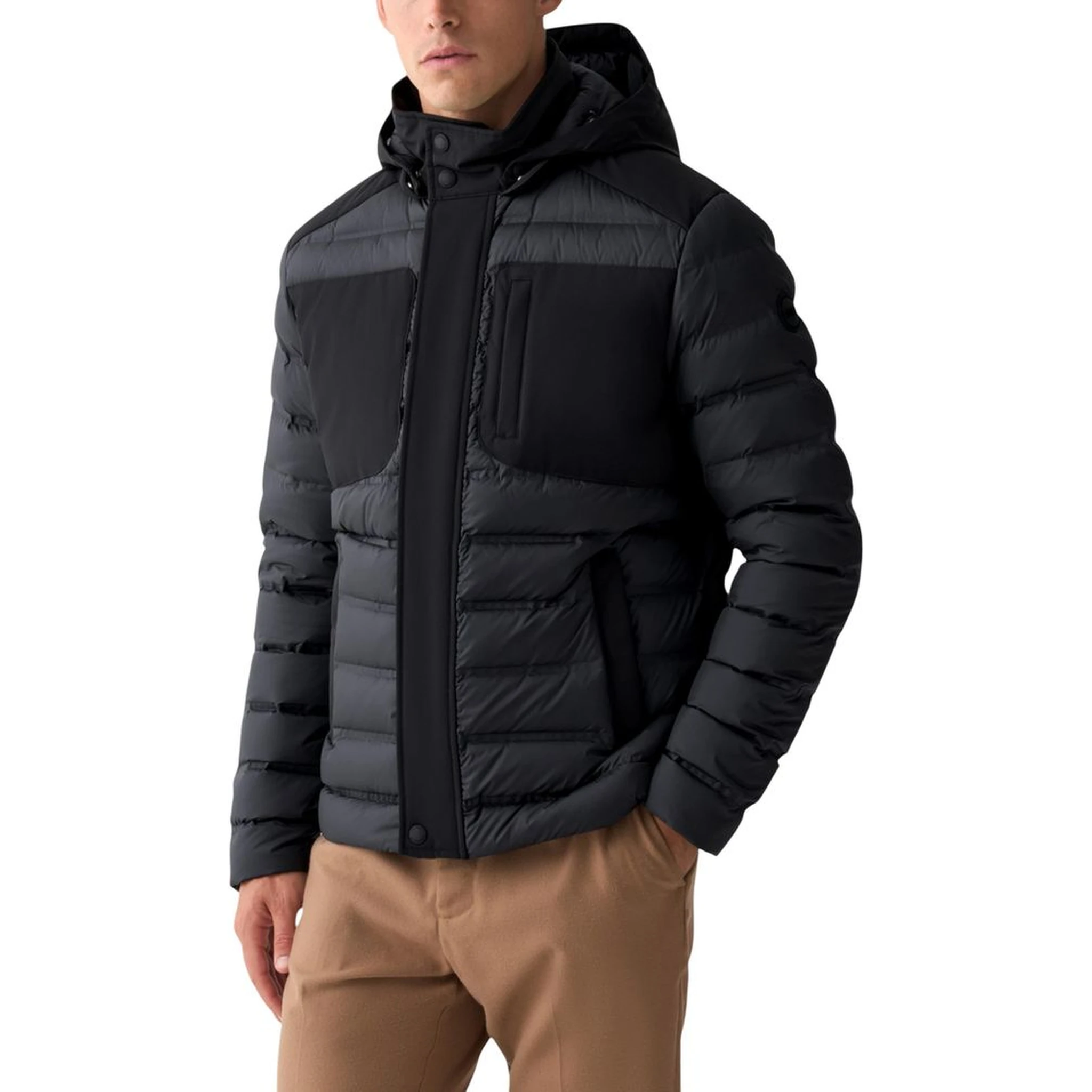 Black Polyamide Coat