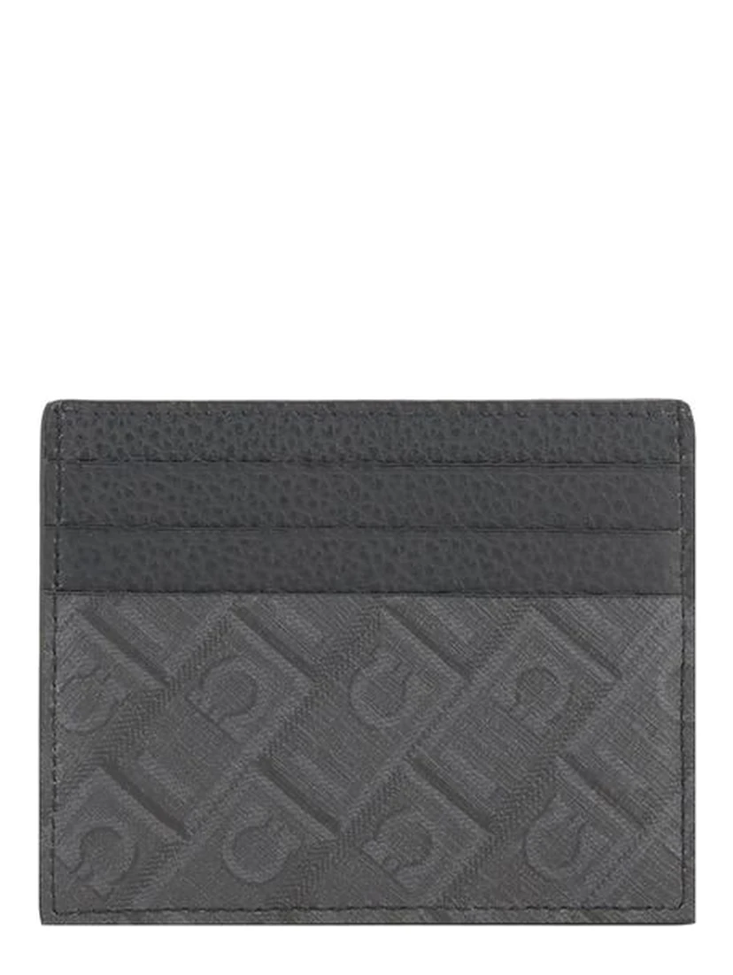 Gray Calf Leather Bos Taurus Wallet