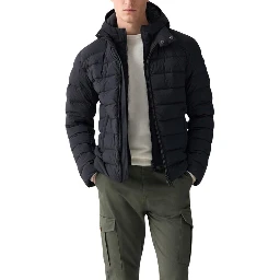 Black Polyamide Coat