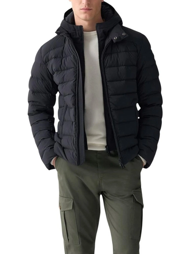 Black Polyamide Coat