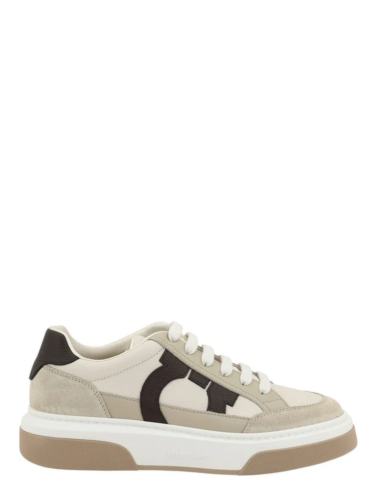 Multicolor Calf Leather Bos Taurus Platform Sneakers