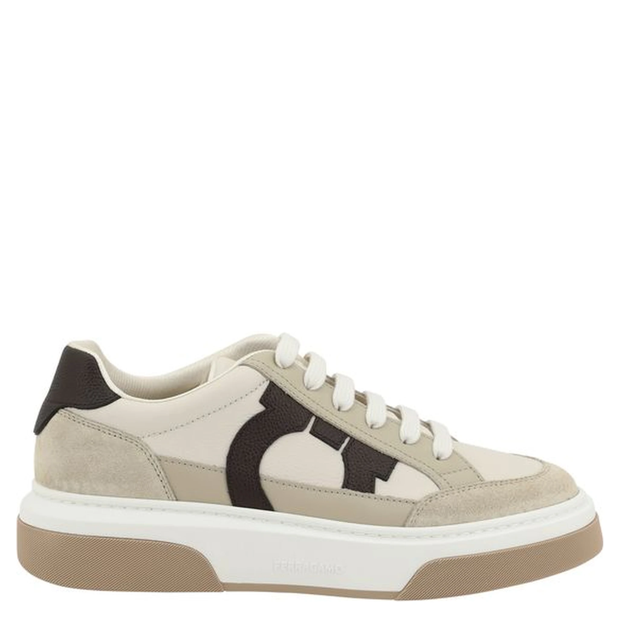 Multicolor Calf Leather Bos Taurus Platform Sneakers