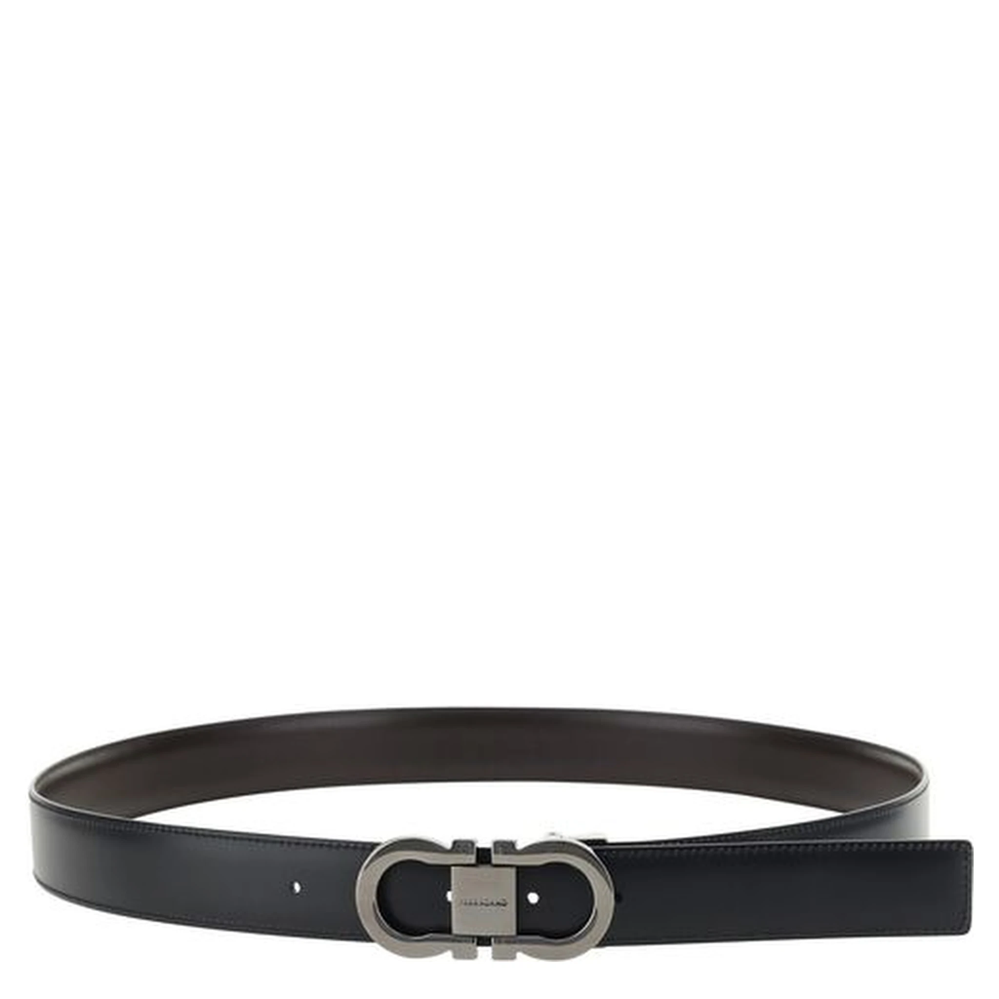 Black Calf Leather Bos Taurus Regular Belt