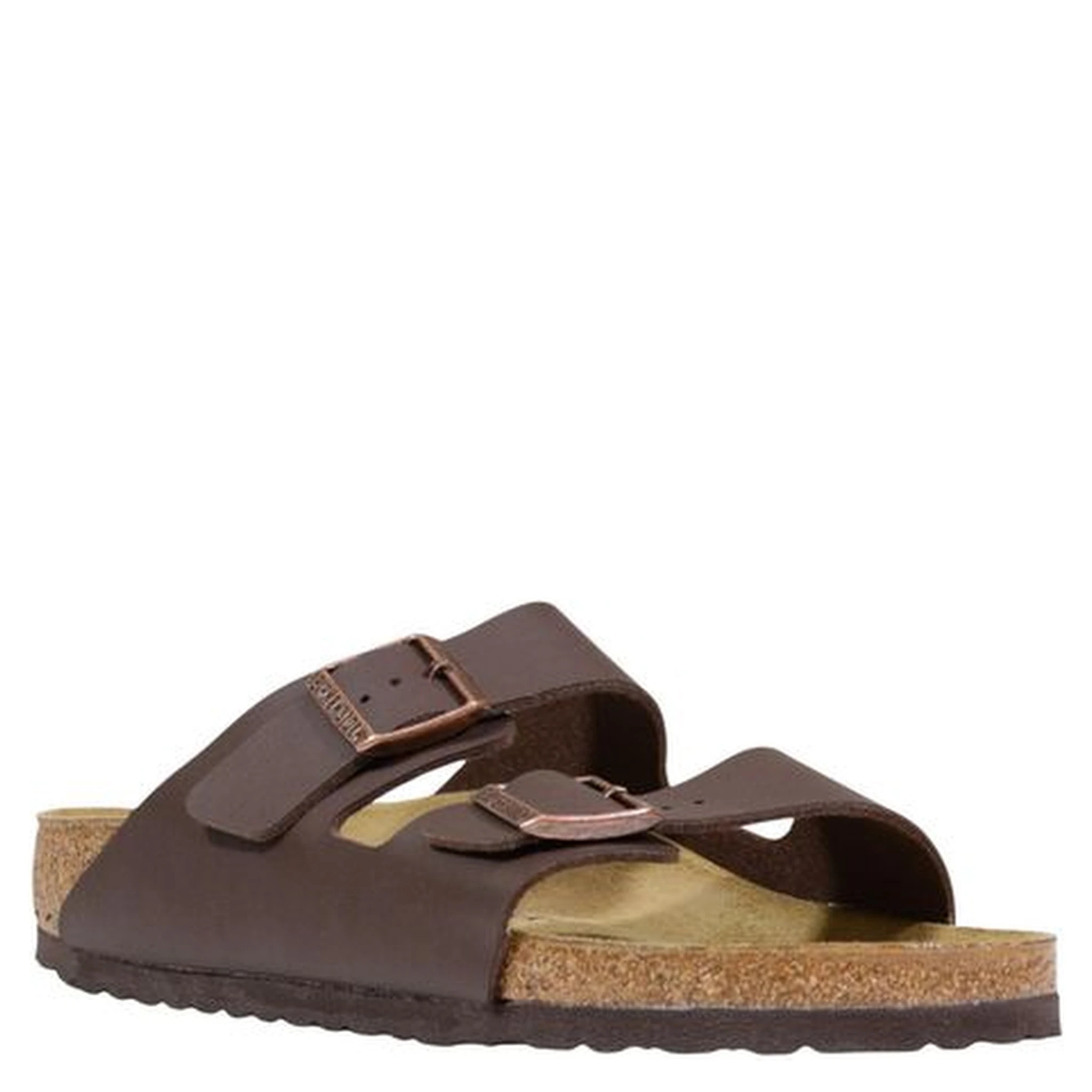 Brown Synthetic Flat Sandals