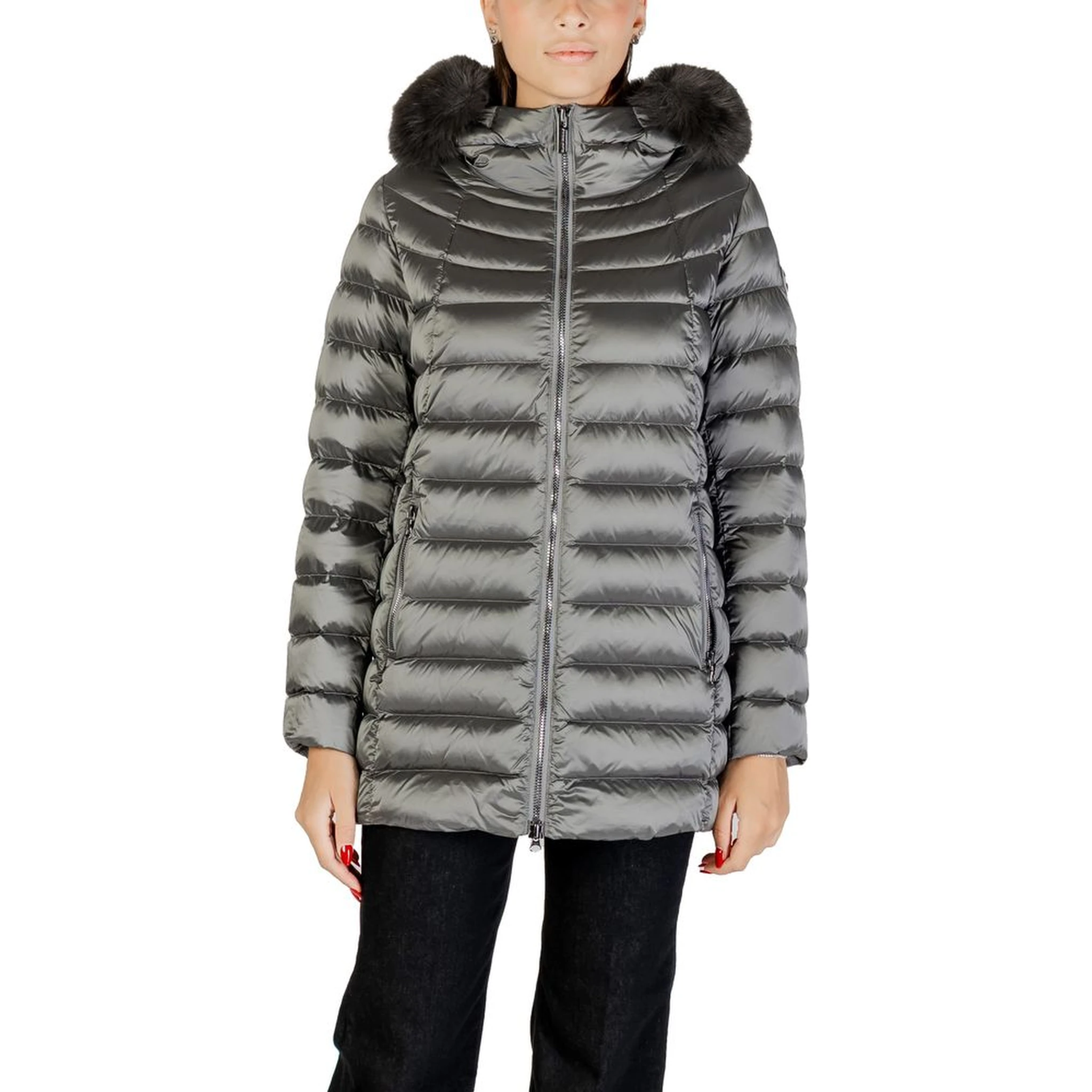 Gray Polyamide Coat
