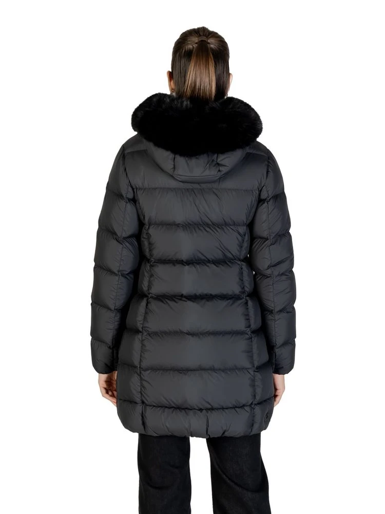 Black Polyester Coat alternative