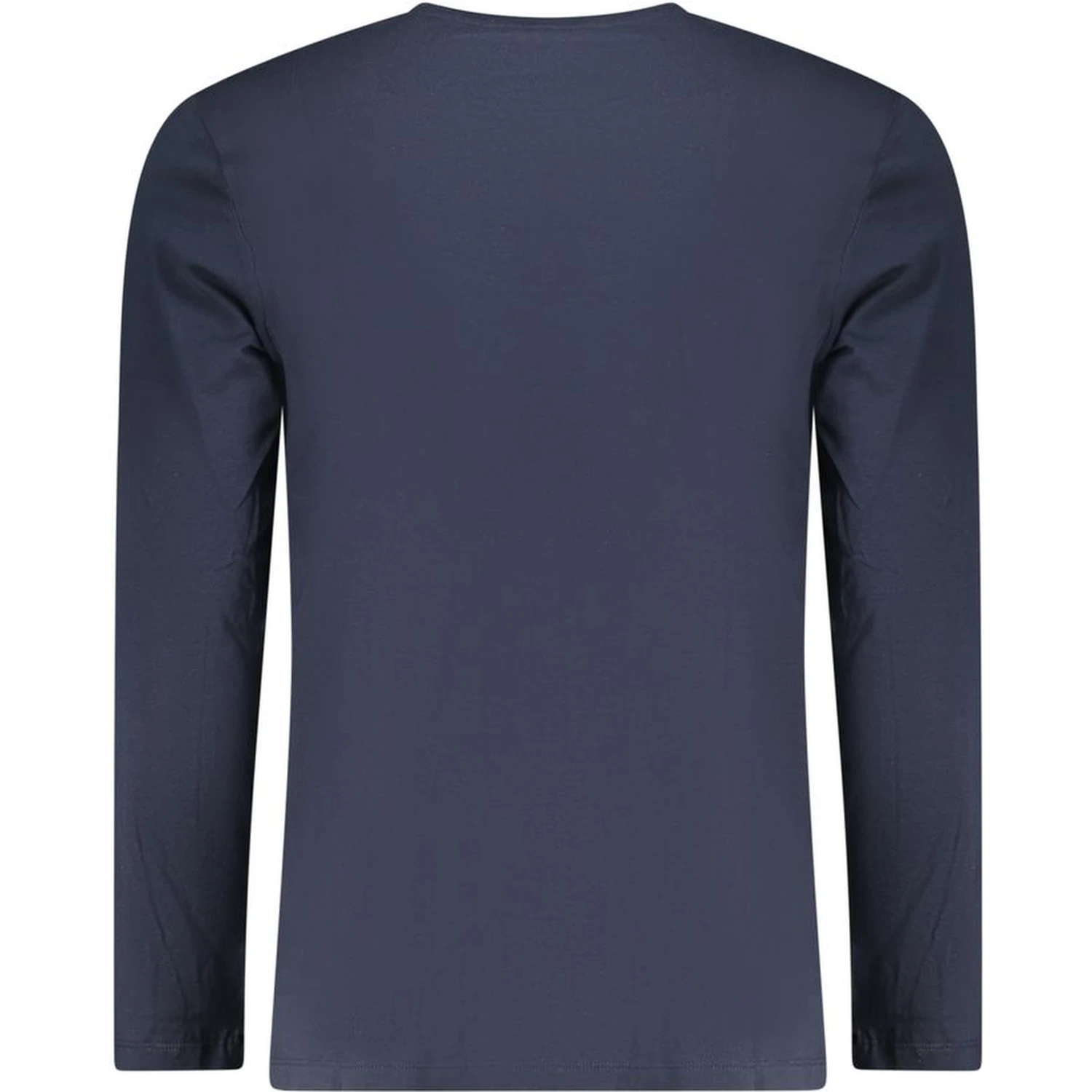 Blue Cotton Men's T-Shirt