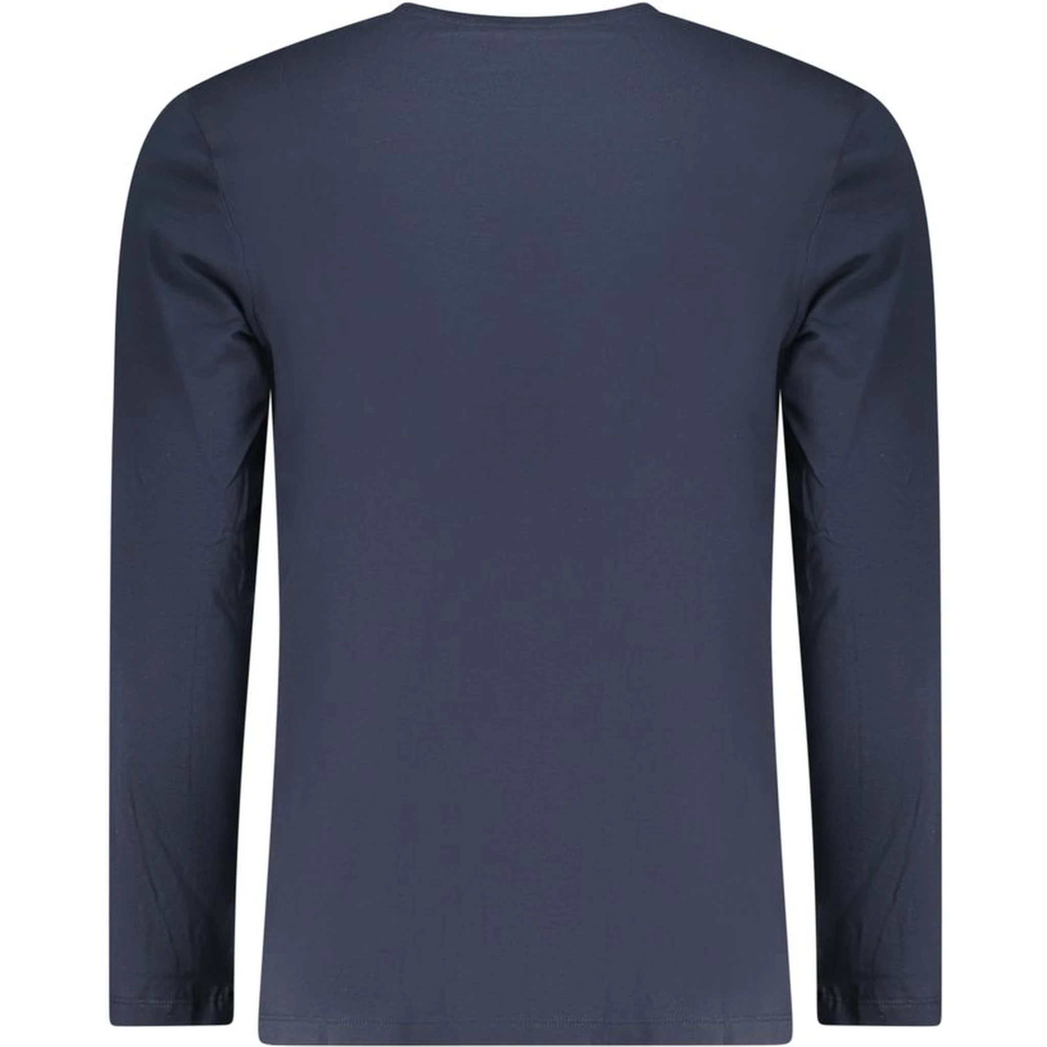 Blue Cotton Men's T-Shirt