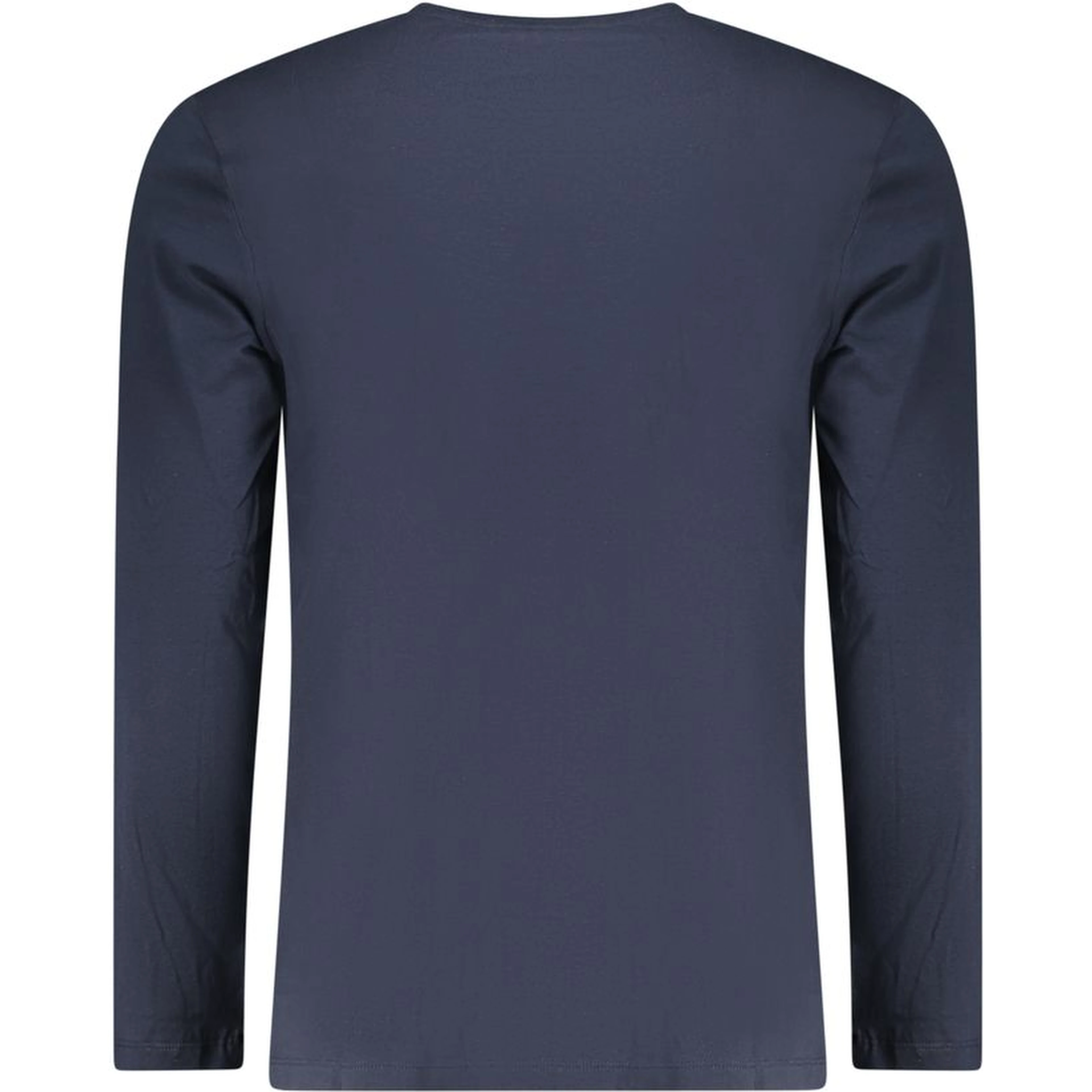Blue Cotton Men's T-Shirt