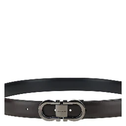 Black Calf Leather Bos Taurus Regular Belt