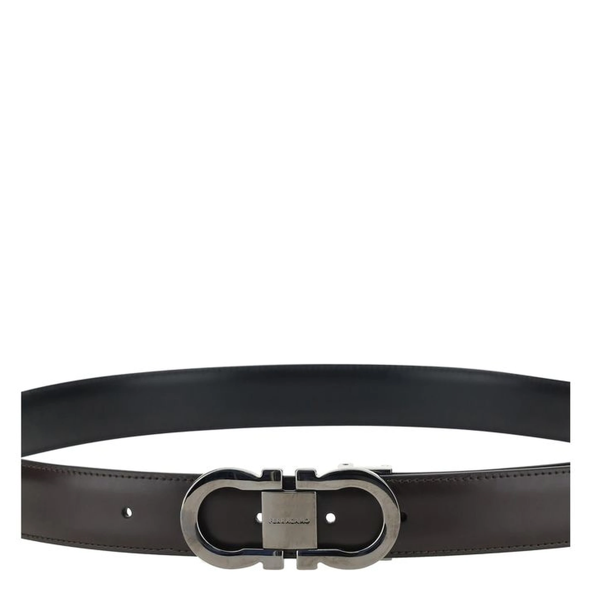 Black Calf Leather Bos Taurus Regular Belt
