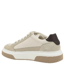 Multicolor Calf Leather Bos Taurus Platform Sneakers